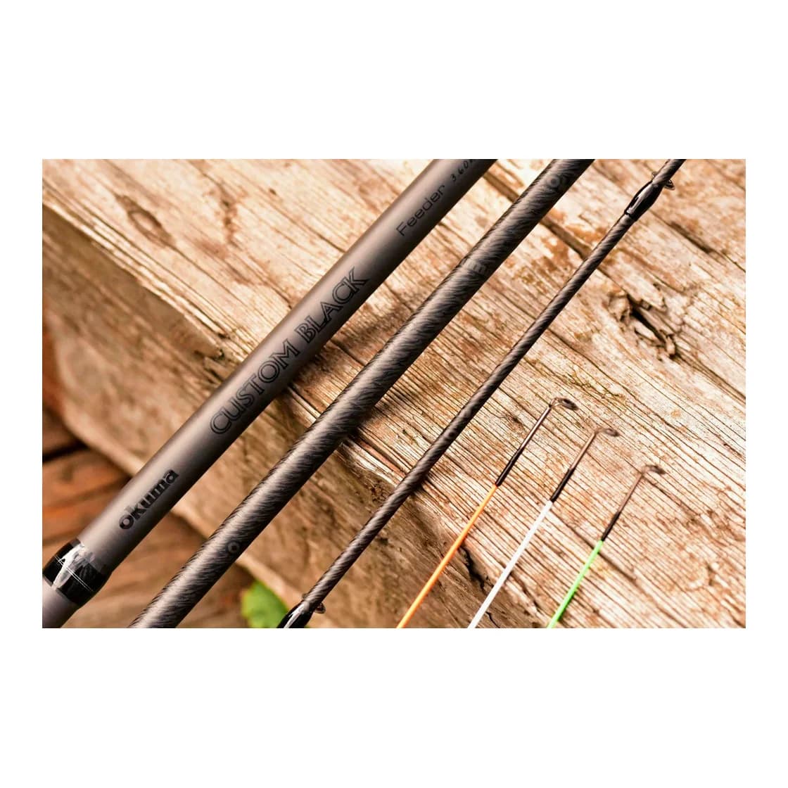 Lansetă feeder Okuma Custom Black 3.30m